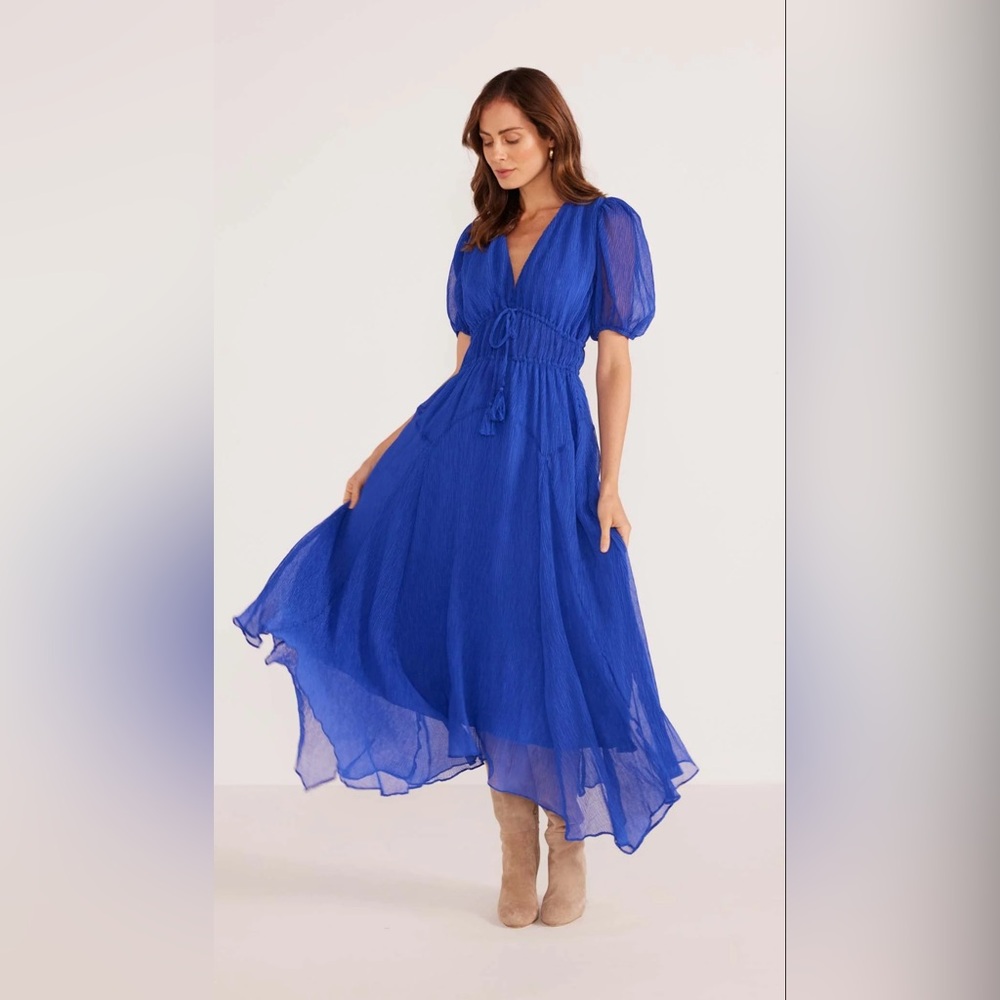 MINKPINK Vibrant Blue Dress